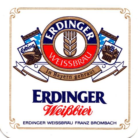 erding ed-by erdinger in bayern 1ab (quad180-4 wappen-u franz brombach)